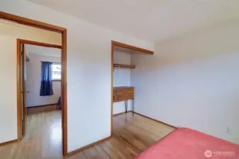 Lots of closet space as well