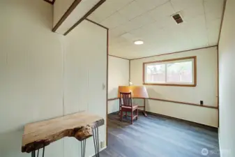 Nice sized bed here on lower level