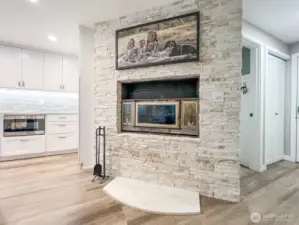 Wood burning stove for cozy winter nights