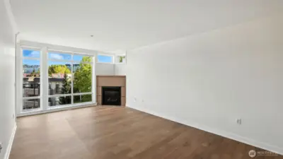 Beautiful Walnut engineered hardwoods.