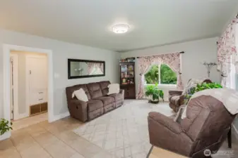 Inside, you'll find coved ceilings, tile and carpeted flooring, and a thoughtful, but yet modern layout.