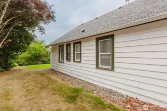 Back of the home