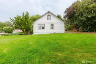 Side ~ so much space on your .58 of an acre!