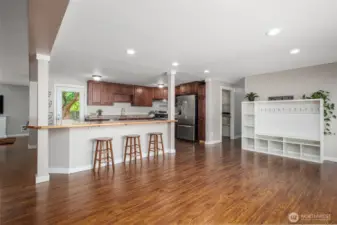 Open Concept Kitchen