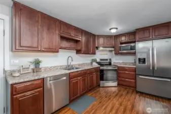 Stainless appliances