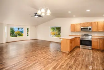 Lake views out the front window