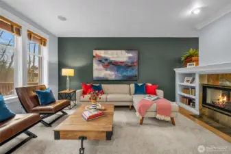 Another view of the family room.