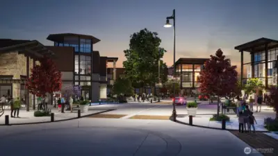 Retail Village Renderings  All retail images are for illustration purposes only and are based upon current development concepts, which are subject to change without notice.