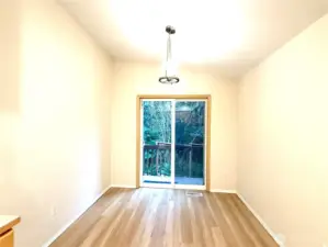 Kitchen with Dining space