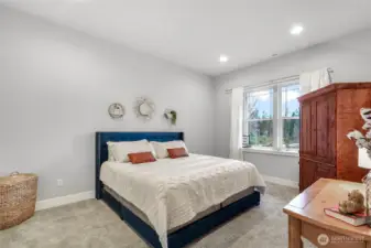 Another view of the large main floor bedroom.