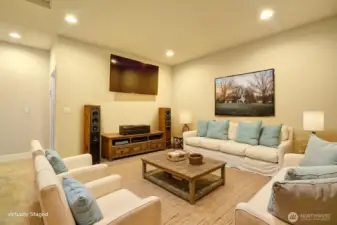 Again the 2nd bonus room.  This time it is virtually staged as a media/family room!  Both upstairs bonus rooms are large and add to flexibility of this home!