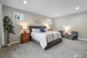 Peaceful and private! Primary suite also boasts a large walk in closet.