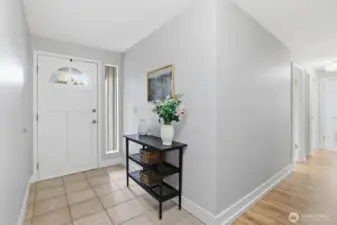 Large hall closet for coats or overflow items