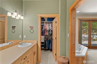 Primary Bath, Walk In Closet