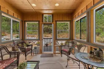 Sunroom off Kitchen