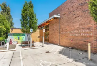 Montlake Library is just a stone’s throw from your front door.