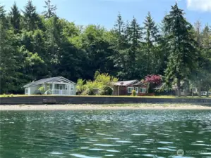 All 3 cabins located with views of Taylor Bay