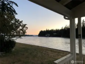 Watch the tide come in from your porch