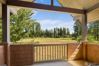 Private balcony off bedroom