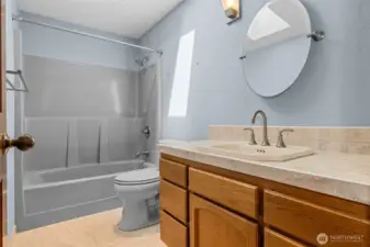 Main bath upstairs