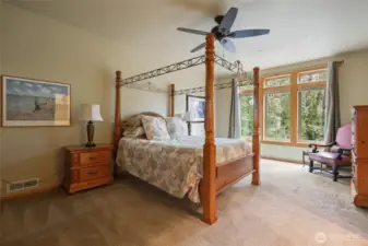 Large primary suite on the entire upstairs.