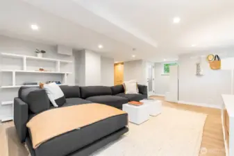 This is a great spot for a cozy night in.