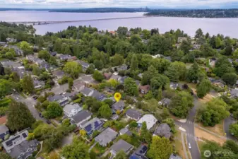 ...and Lake Washington.