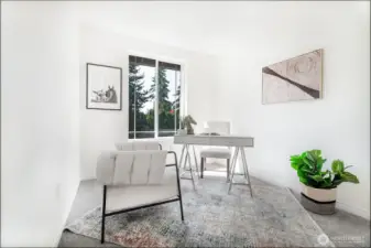 3rd bedroom upstairs - can be a home office