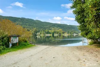 Lake McMurray boat launch