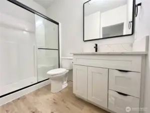 Photo of previous build and not of current home