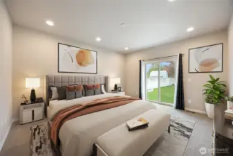 Primary Bedroom on Main Floor