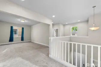 Generously sized second floor bonus room.