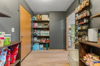 Pantry with Garage Access
