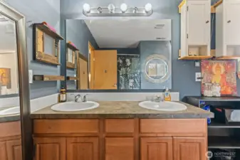 Primary Bathroom with dual sink