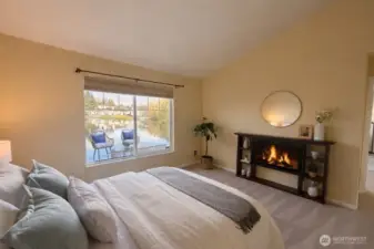 View of Ruby Lake from primary bedroom