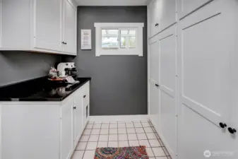 Coffee Bar and extra storage