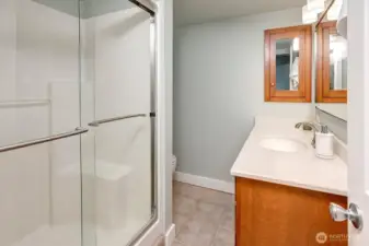 Primary bath and shower