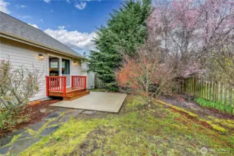 Perfect location for a hot tub outside the primary bedroom.