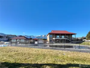 Clubhouse and laundry