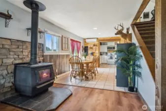 Wood Fireplace