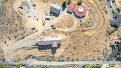 Utilities ready—water and power stubbed to the lot for easy construction access on this premium Wenatchee land.