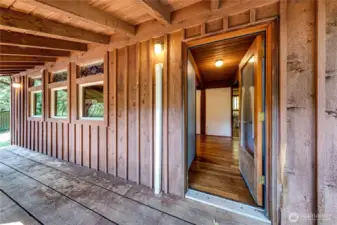Covered Front Entry