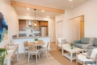 Downstairs virtual Staged