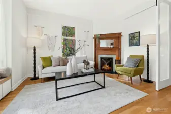 Bright and welcoming living room
