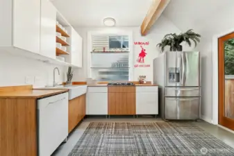 Modern designed kitchen