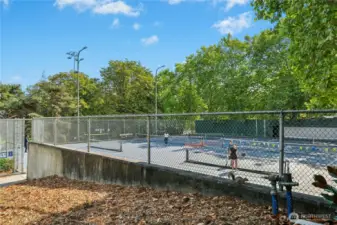 And pickle ball courts!
