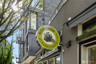 Monsoon Restaurant - 2 blocks from house