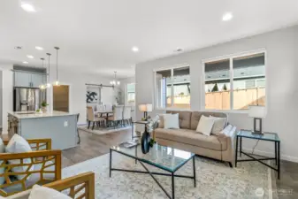 Abundant natural light