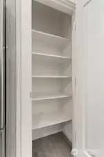 Hallway closet