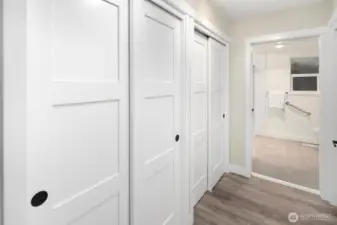 Custom Closets throughout the home